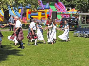 Dancing at the Mencap Fayre